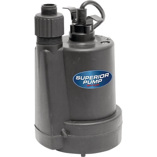 91250 Superior Pump 1/4 H.P. Submersible Utility Pump