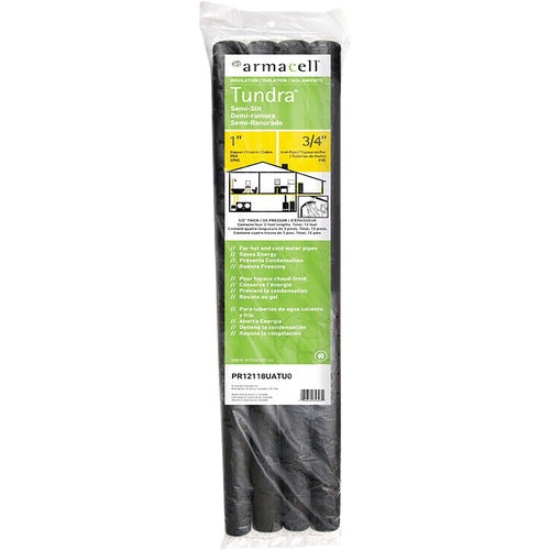 PR12118UATU0 Tundra 1/2 In. Wall 3 Ft. Long Semi-Slit Pipe Insulation Wrap