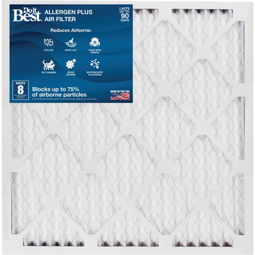 DB1-1830-8-12 Do it Best MERV 8 Furnace Filter