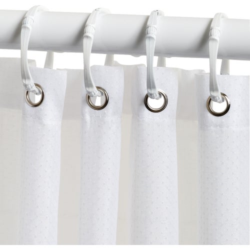 H20WW Zenith Fabric Shower Curtain