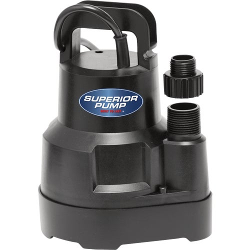 91016 Superior Pump 1/6 H.P. Submersible Utility Pump