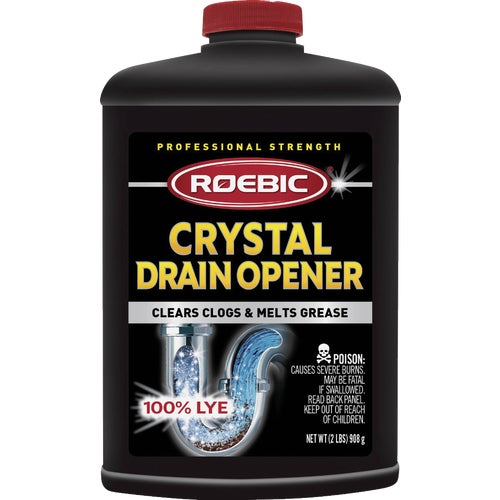 HD-CRY-DO-12 Roebic 100% Lye Crystal Drain Opener