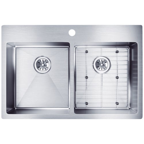 ECTSR33229TBG1 Elkay Crosstown Double Bowl Kitchen Sink