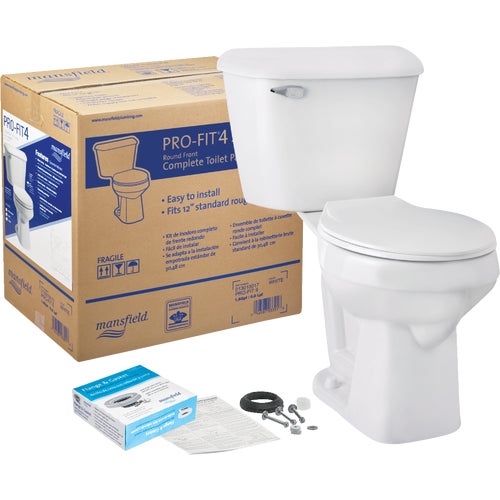 4117CTK Mansfield Pro-Fit 4 ADA SmartHeight 1.28 GPF Complete Toilet