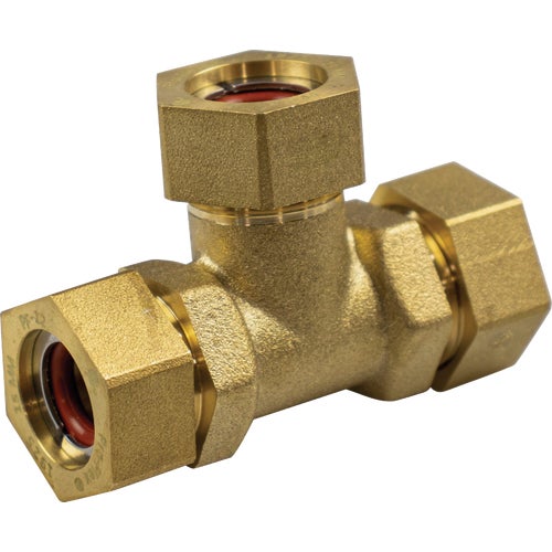 PFTE-BBBC Pro-Flex CSST Brass Tee