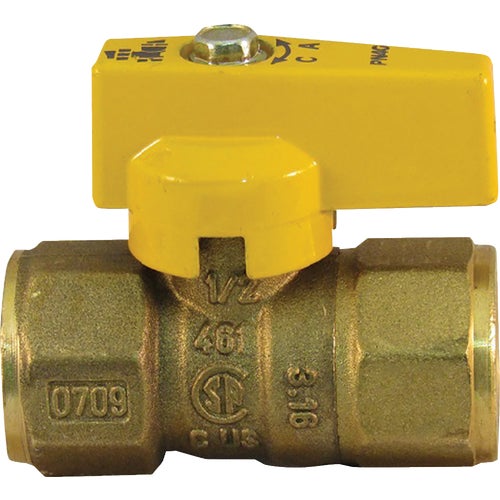 PFGV-FFL121516C Pro-Flex Brass Gas Valve