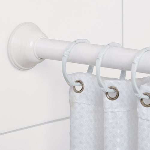 72M5ALWWHL Zenna Home 72 In. Adjustable Shower Rod