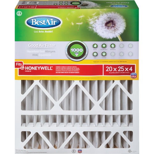 HW2025-8R BestAir Honeywell MERV 8 Furnace Filter