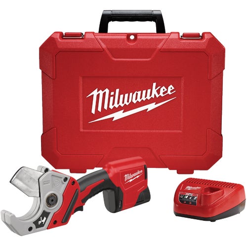 2470-21 Milwaukee M12 Plastic Pipe Cordless Shear Kit