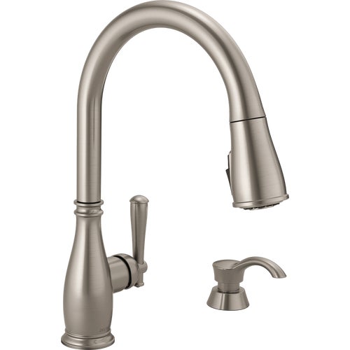 19962Z-SSSD-DST Delta Charmaine Single Handle Pull-Down Kitchen Faucet