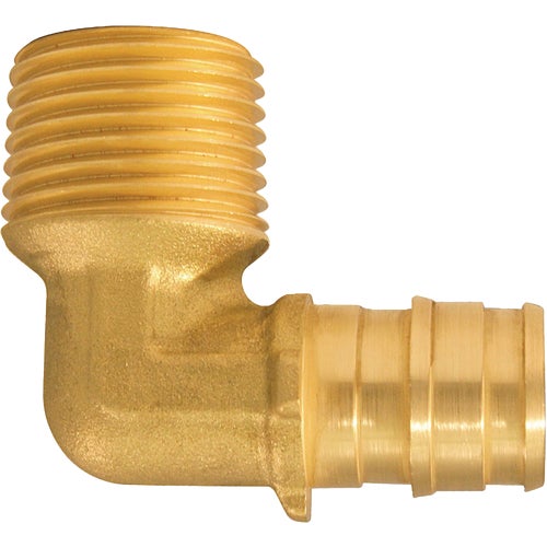 EPXME1212 Apollo Retail Brass Male PEX Elbow