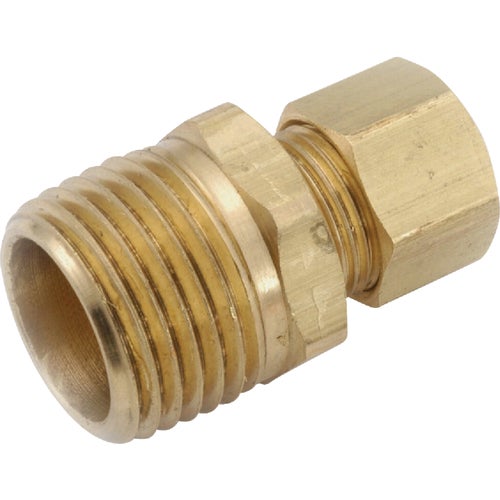 750068-0812 Anderson Metals 1/2 In. x 3/4 In. Brass Male Union Compression Adapter