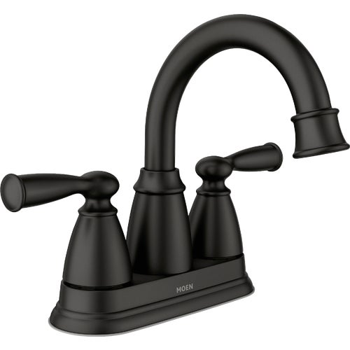 84943BL Moen Banbury 2-Handle Hi-Arc Bathroom Faucet with Pop-Up