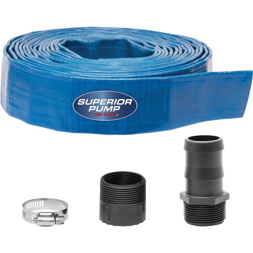 99621 Superior Pump Lay Flat Discharge Sump Pump Hose Kit