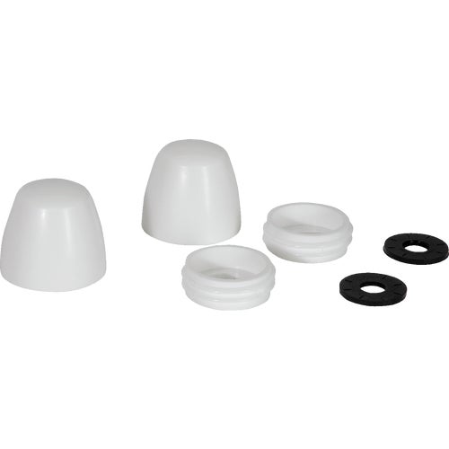 7110T-002-P10 Fluidmaster Smart Cap Toilet Bolt Caps