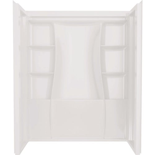 B12205-6030-WH Delta Classic 500 Alcove Shower Wall Set