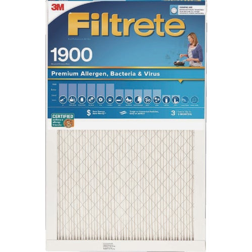 UA00-4 Filtrete Premium Allergen, Bacteria & Virus Furnace Filter