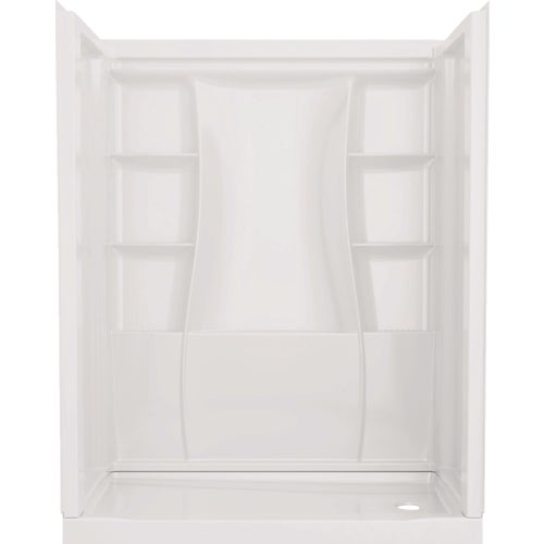 B12205-6032-WH Delta Classic 500 Alcove Shower Wall Set