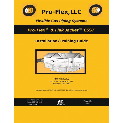 PFIM-0001C Pro-Flex CSST System Installation Guide