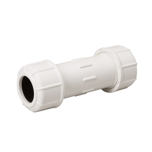 160-111 B & K Plastic Compression PVC Coupling