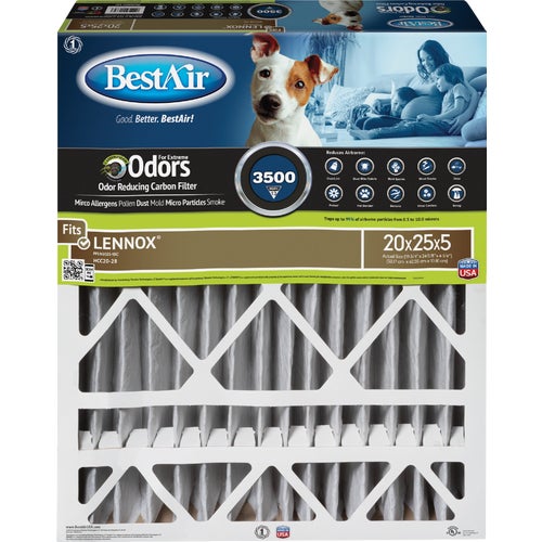 PFLN2025-13CR BestAir Lennox Air Filter Furnace Filter