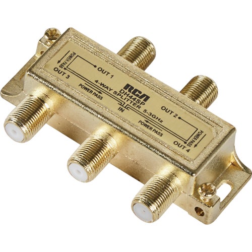 DH44SPE RCA Digital Plus 4-Way Coaxial Splitter