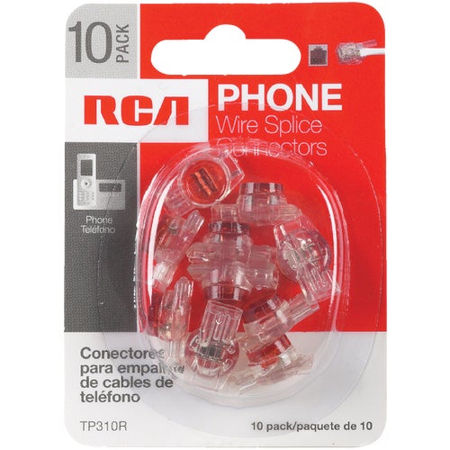 TP310R RCA Wire Splice Connector Phone Cord Coupler