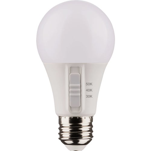 S11775 Satco Color Quick 3CCT LED A19 Light Bulb