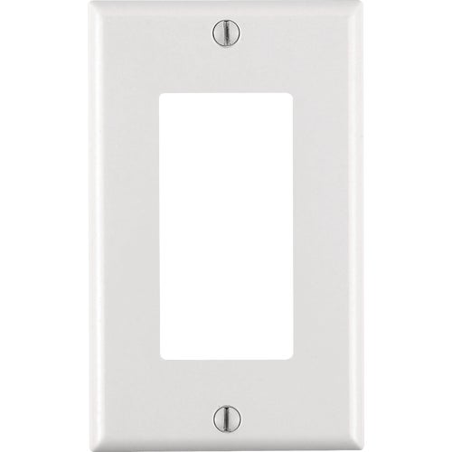 RA2-80401-2AW Leviton Decora Antimicrobial Outlet Wall Plate