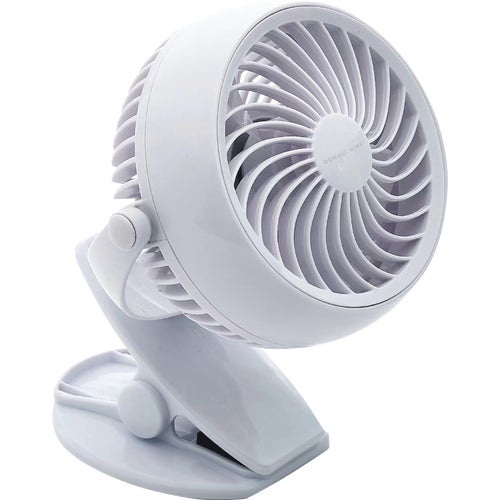 1DAFD4R Denali Aire Rechargeable USB Clip-On Fan