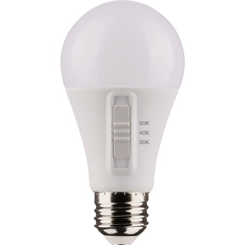 S11776 Satco Color Quick 3CCT LED A19 Light Bulb