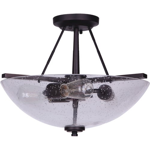 ISF256A03ORB-S Home Impressions 15 In. Semi-Flush Mount Ceiling Light Fixture