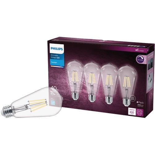 573997 Philips Vintage ST19 LED Decorative Light Bulb