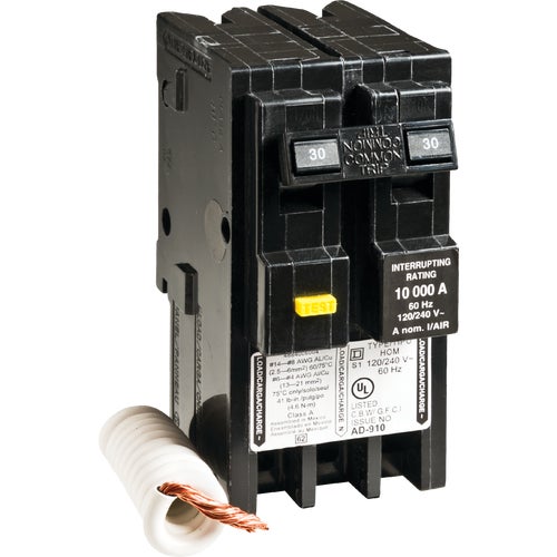 HOM230GFIC Square D Homeline 2-Pole GFCI Breaker