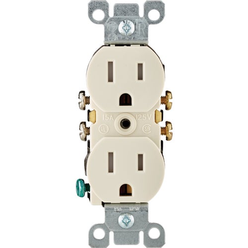 M26-T5320-TMP Leviton Tamper Resistant Duplex Outlet