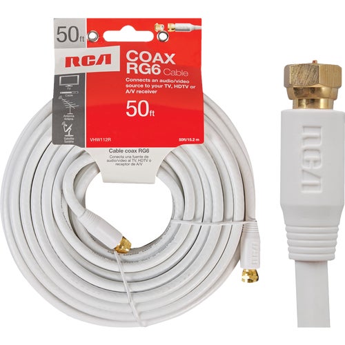 VHW112R RCA RG6 Coaxial Cable