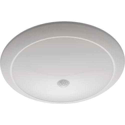 HLCMS9129301EWH HALO LED Flush Mount Ceiling Light Fixture with Motion Sensor