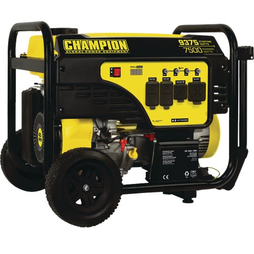 100813 Champion 7500W Portable Generator (California Compliant)