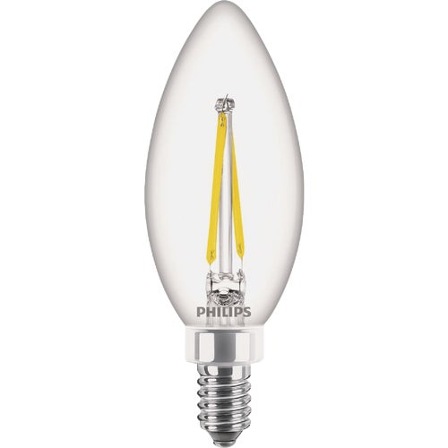 588525 Philips Ultra Definition B11 Candelabra LED Decorative Light Bulb