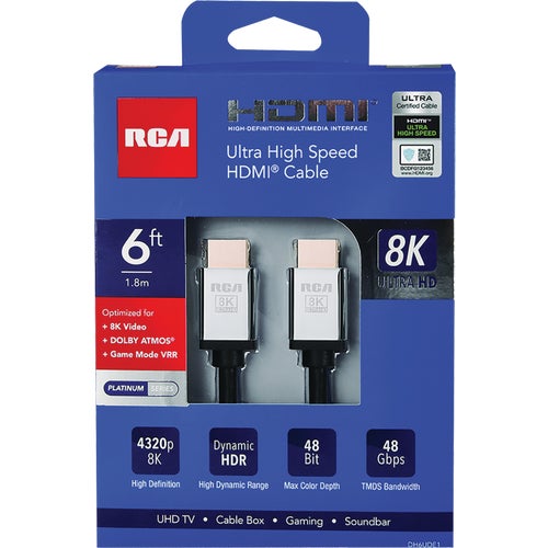 DH6UDE RCA Ultra High Speed HDMI Cable