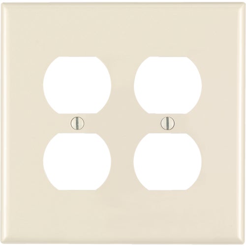 R56-0PJ82-00T Leviton Mid-Way Thermoplastic Nylon Outlet Wall Plate