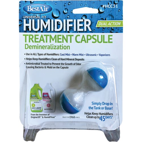 HCC31-PDQ-4 BestAir Capsule Cleaner Humidifier Treatment