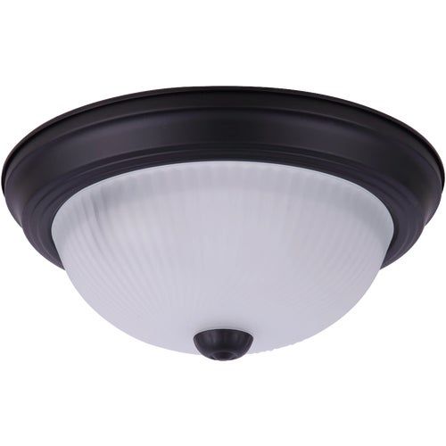 IFM211MBK-F Home Impressions 11 In. Dimmable Flush Mount Ceiling Light Fixture