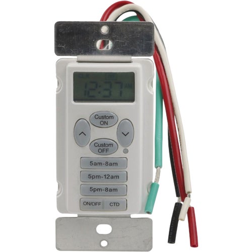 WMTNIWP Prime EZ-Set Digital In-Wall Timer