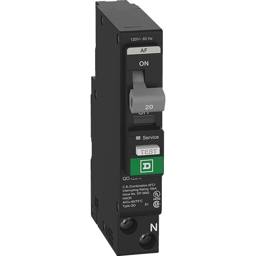 QO120PAFC Square D QO Mini Dual Function Breaker