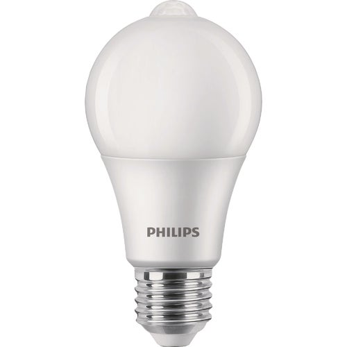 586867 Philips Motion & Daylight Sensor LED A19 Light Bulb