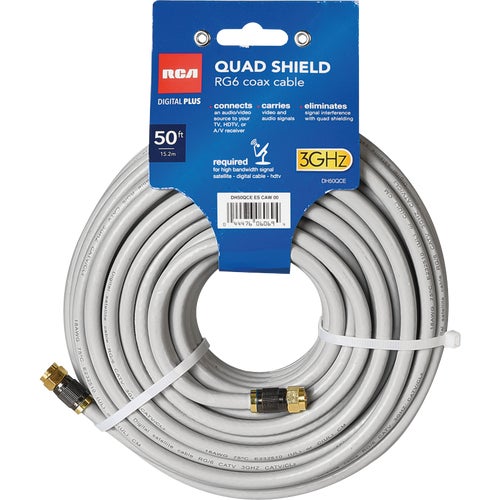 DH50QCE RCA Quad Shield Coaxial Cable