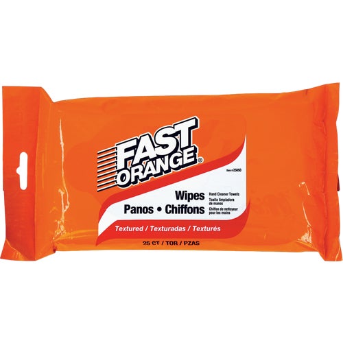 25050 PERMATEX Fast Orange Hand Cleaner Wipe