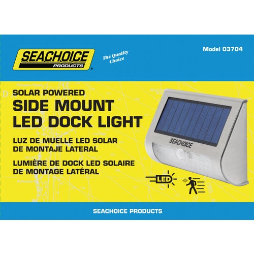 3704 Seachoice Side-Mount Courtesy Solar Deck Light