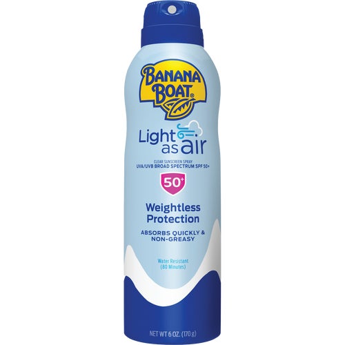 3014820400 Banana Boat Light As Air SPF 50 Sunscreen Spray